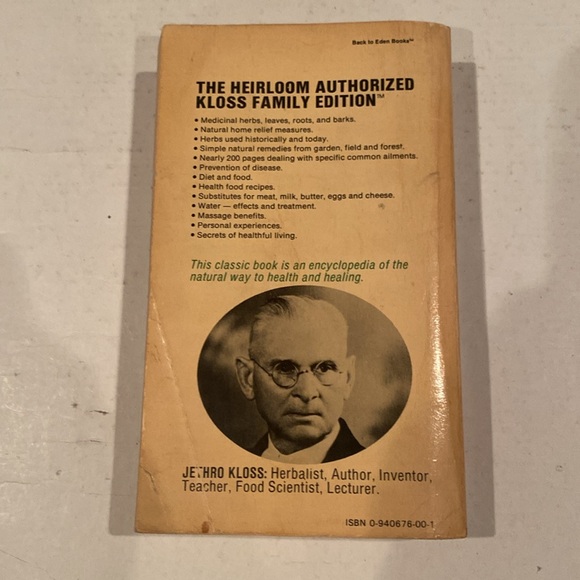 “Back to Eden,” Vintage 1981 Edition, Paperback - Picture 2 of 7